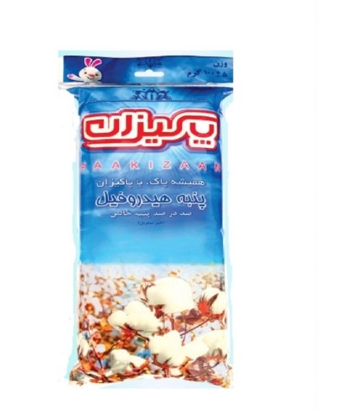 پاکیزان پنبه هیدروفیل غیر استریل 100 گرمی